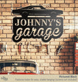 Vintage Muscle Car Garage Metal Sign