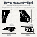 State Shaped Metal Address Sign (Any State!)