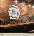 Whiskey Tasting Lounge Metal Sign