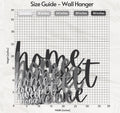 Home Sweet Home Metal Wall Art One Bungalow Lane