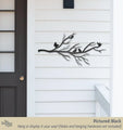 Tree Branch with Birds Metal Wall Art One Bungalow Lane