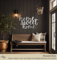 Home Sweet Home Metal Wall Art One Bungalow Lane