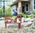 Mountain & Pine Metal Address Sign One Bungalow Lane