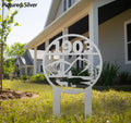 Elk Metal Address Sign My Store